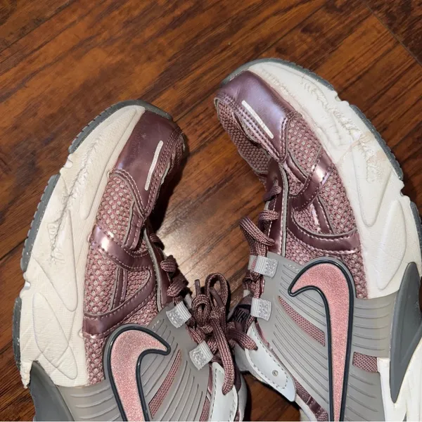 Nike V2K Run Smokey Mauve, Cobblestone, Light Smoke Grey, Low Top Sneakers W 11 - Image 9