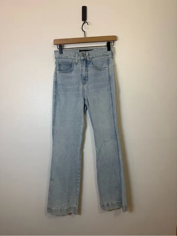 Veronica Beard Carson Ankle Flare Jeans in Everest - Image 2