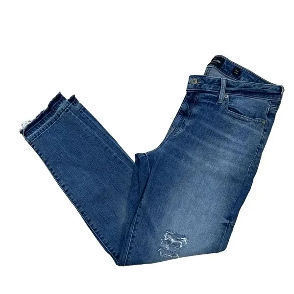 Lucky Brand Distressed Stretchy Denim Jeans Pants(Size 10) - Image 3