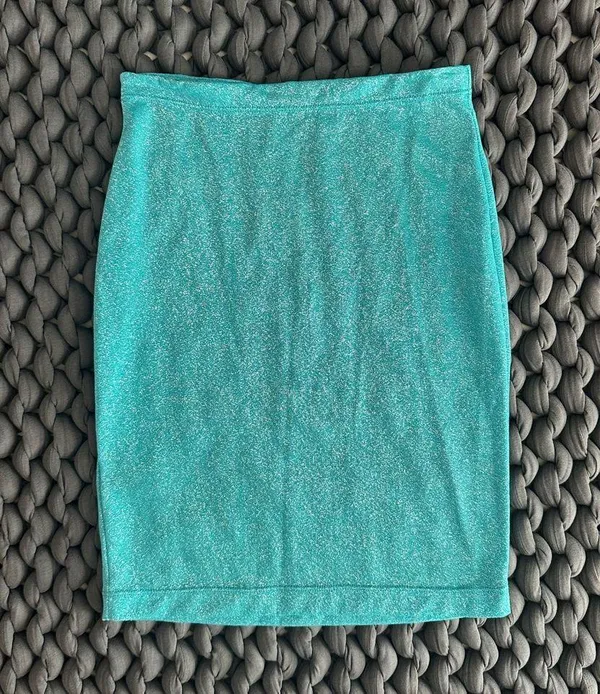 Triangl Luna Baby Blue Sparkle Skirt - Image 3