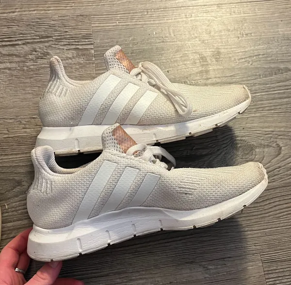 Adidas White Athletic Shoes - Image 2