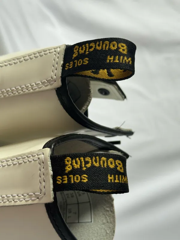 Dr. Martens Boots White Leather Women’s - Image 7
