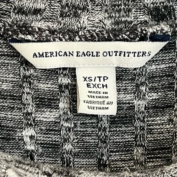 Women's American Eagle‎ Tank Top Gray Sleeveless Heather Viscose Blend Size XS - Image 2