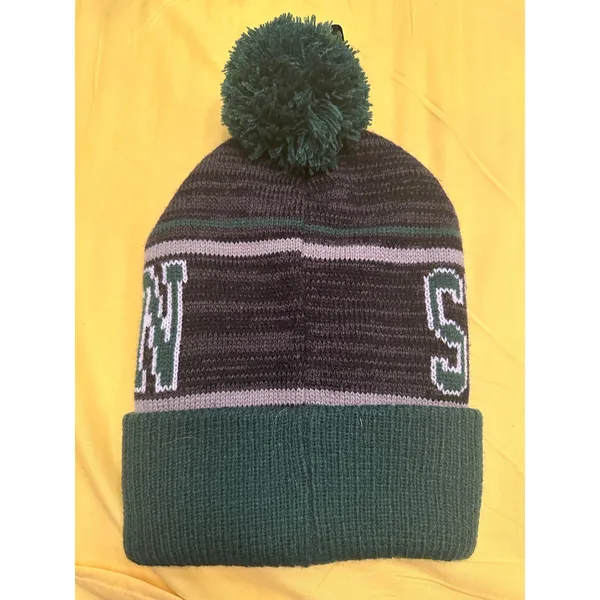 NWT Universal Harry Potter House of Slytherine Crest Knit Cuffed Beanie - Image 2