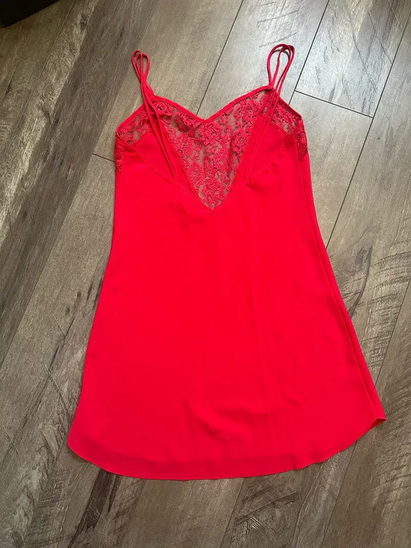 Vintage Victoria's Secret Gold Label Slip Dress - Image 3