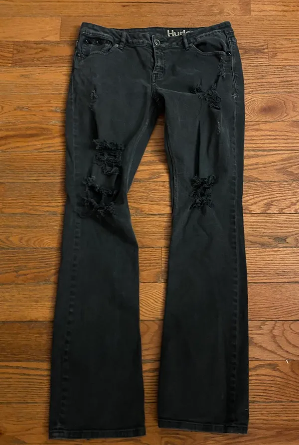 Hurley black jeans - Image 2