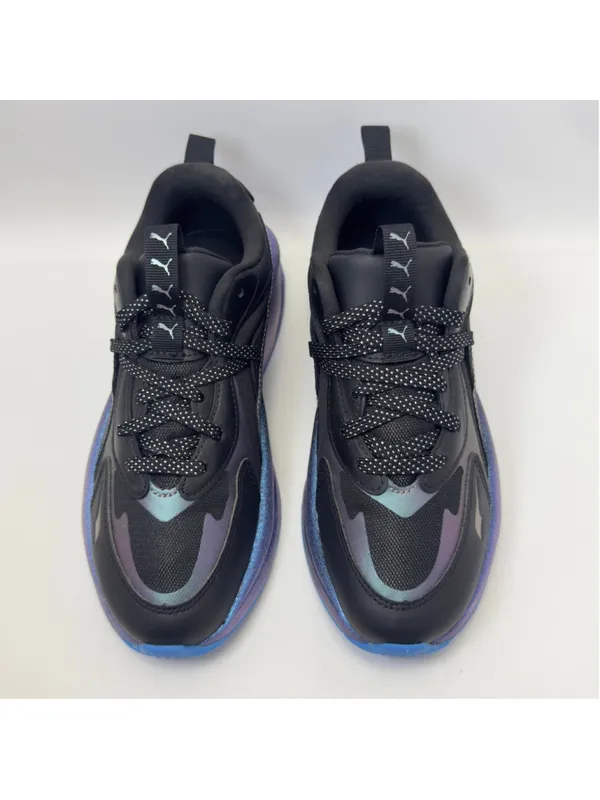 Puma RS-Curve Lightsense Women's Running Sneakers Size 8 Black and Purple - Image 3