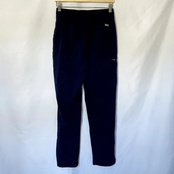 FIGS Technical collection navy high waisted wide leg pants women's S - Image 5