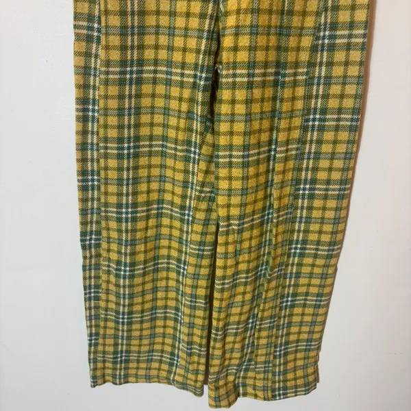Free People Shape Up Pant in Plaid Size 0 - Image 4