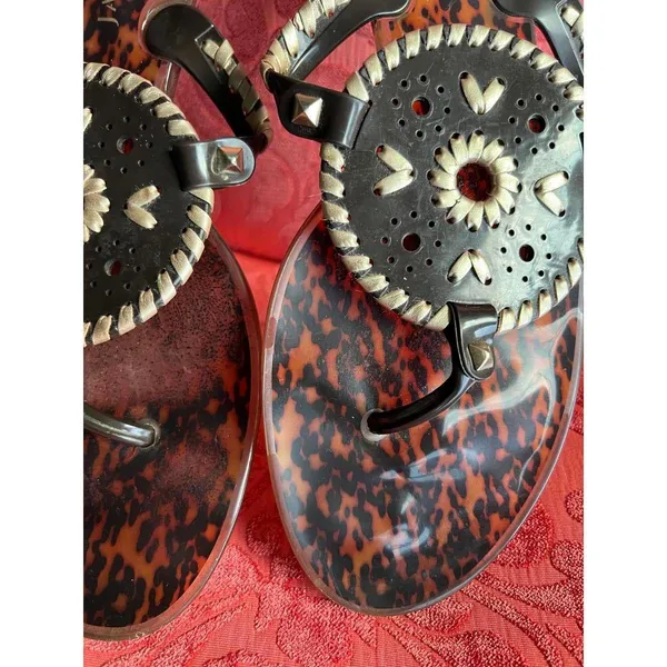 Jack Rogers Women's Sandals with Stitched Leather Detail - Image 7