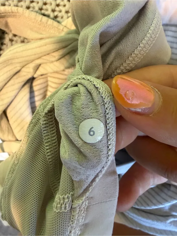 lululemon athletica Light Gray Strappy Back Tank - Image 3