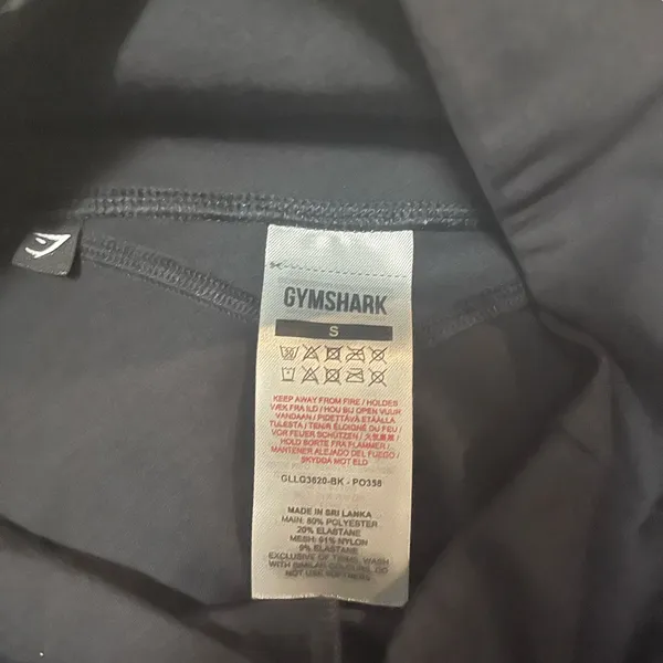 Gymshark Black High-Waisted Leggings - Image 4