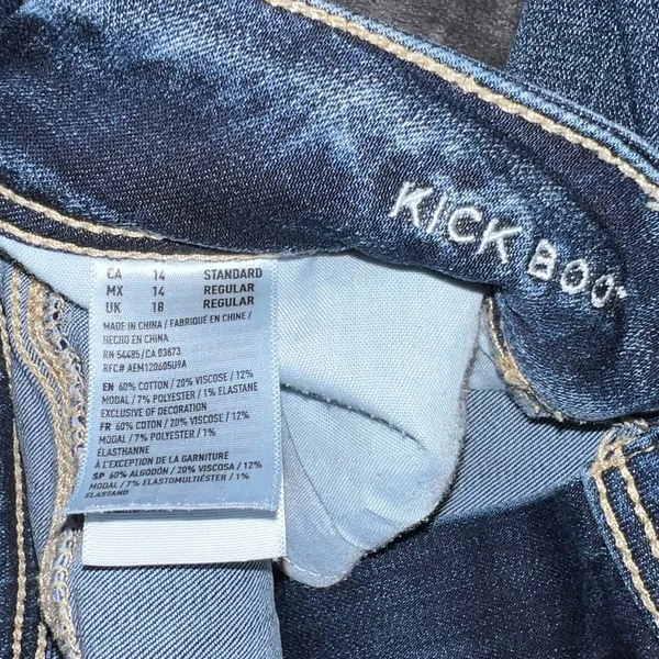 American Eagle Kick Boot Super Stretch Jean Size 14 Regular - Image 12