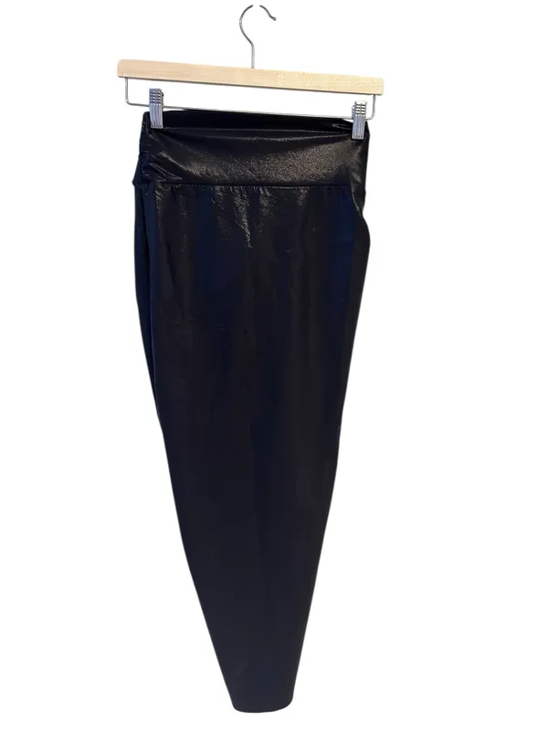 NWT black SKIMS Liquid Shine Swim Sarong Skirt XS onyx - Image 5