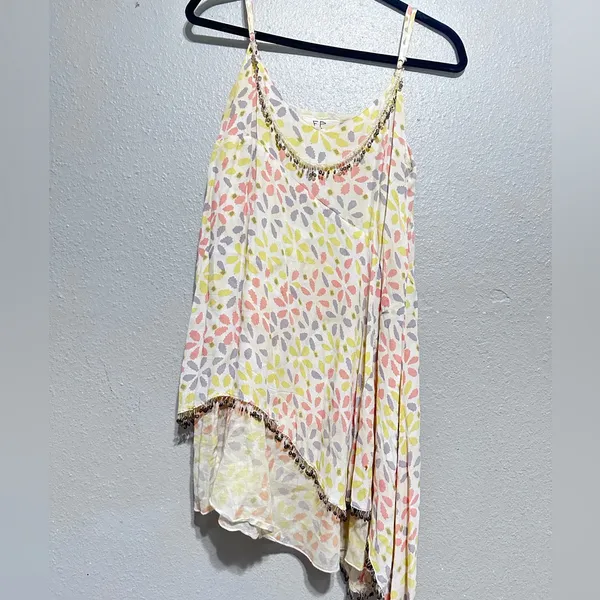 Free People FP One Sequin Asymmetrical Tunic Dress new without tags - Image 2