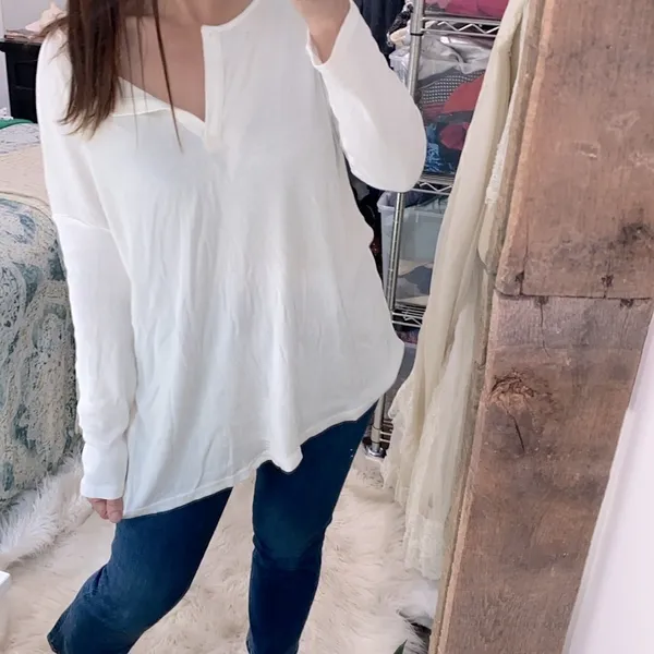 VICI knit long sleeve top size large - Image 4