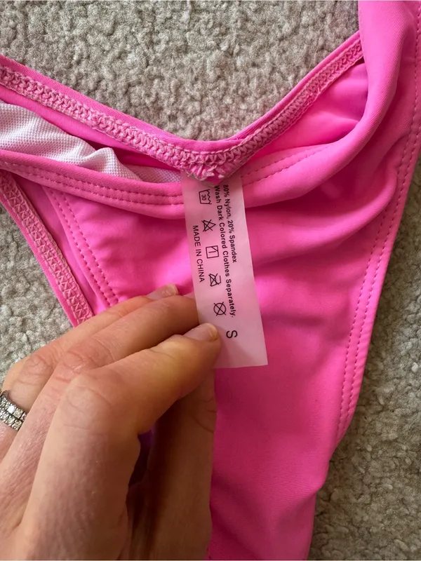 SHEIN Hot Pink Underwire Bikini Set - Image 6