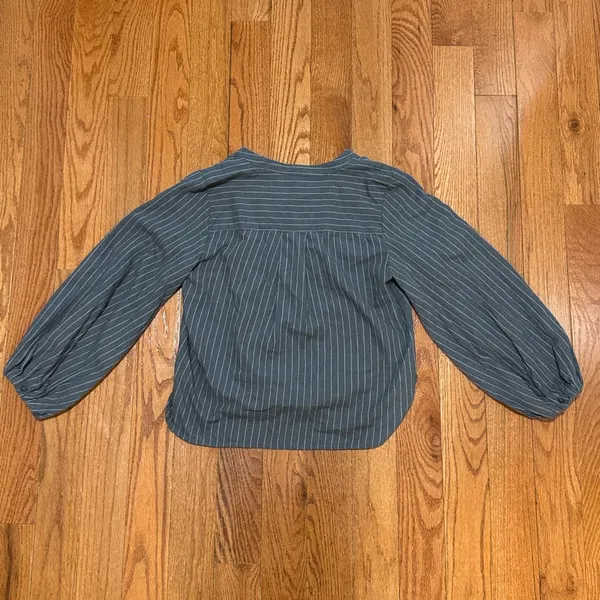 Madewell V Neck Long sleeve Top Size Small NWT - Image 5