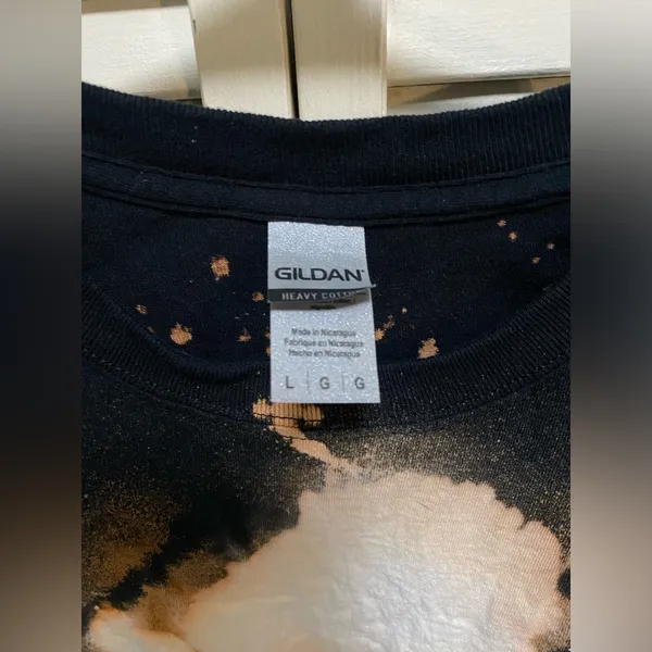Gildan Halloween reverse tie dye‎ t-shirt - Image 3