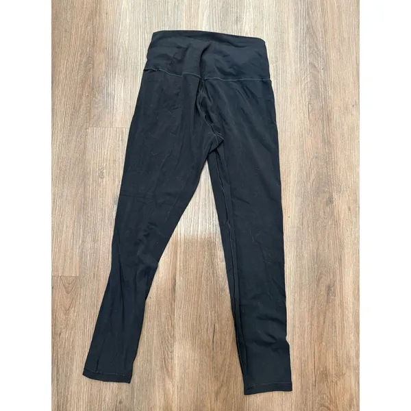 OFFLINE by Aerie Real Me Xtra 7/8 Leggings Black Crossover Twist Front Large L - Image 2