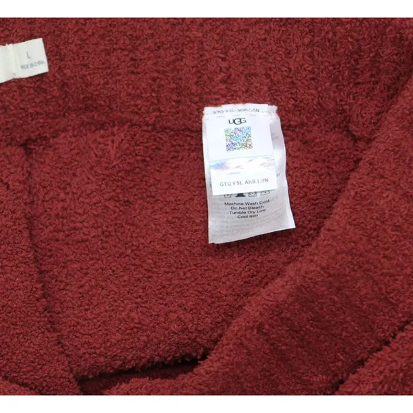 NEW Ugg Womens Darianna Fuzzy Lounge Pants 1152599 Rubious Red L - Image 5