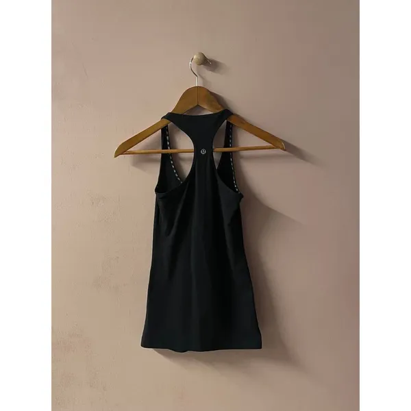 Lululemon Black Racerback Tank GUC - Image 3