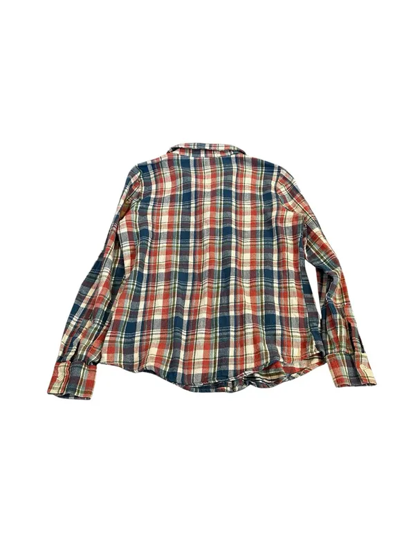 CP Shades x Free People Plaid Flannel Shirt 90s Grunge Cabincore Granola Size S - Image 5