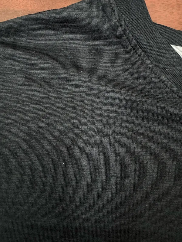Under Armour Mens Loose Fit Heatgear Black Short Sleeve Tee Size X-Large - Image 2