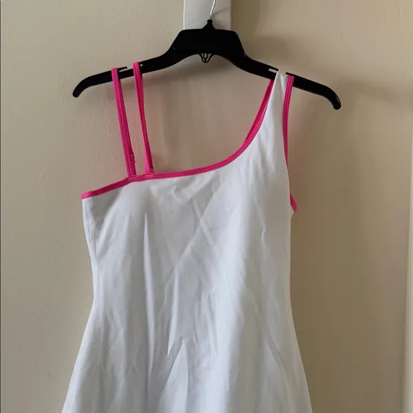 BEACH RIOT Quincy Dress Strawberry Cream, Size Medium , $99 - Image 5