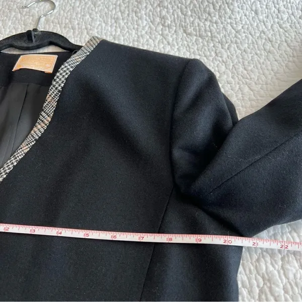 ✨‎ Pendleton Women’s Black 100% Wool Blazer 10 - Image 8