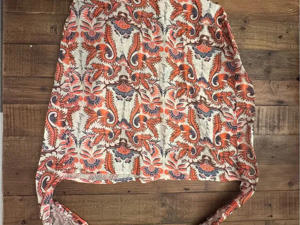 FREE PEOPLE Boho Printed Slouch Tote Bag - Image 2