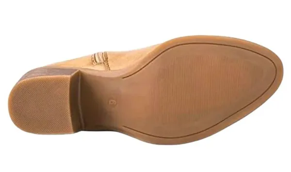 Global Win Women's Tan Western Boots Size 9.5 - Image 6