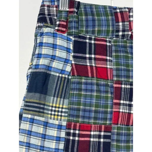 American Eagle Outfitters Patchwork Plaid Micro Mini Skirt Y2K Size 0 - Image 3