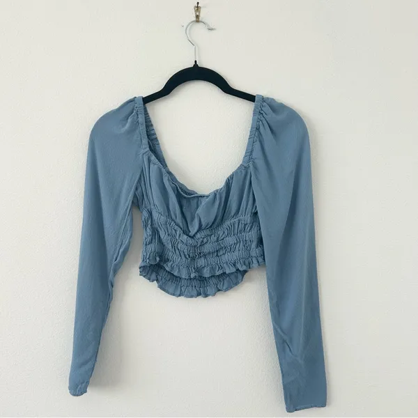 Urban Outfitters Bouquet Square-Neck Smocked Top - Image 2