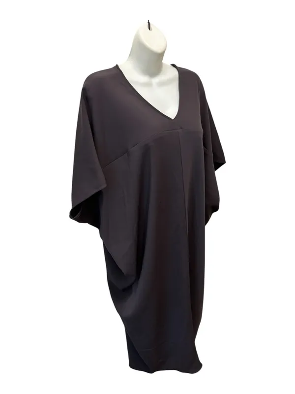 Hatch Women's The Slouch Maternity Dress OS Black Back Split Dolman SS Roomy - Image 3