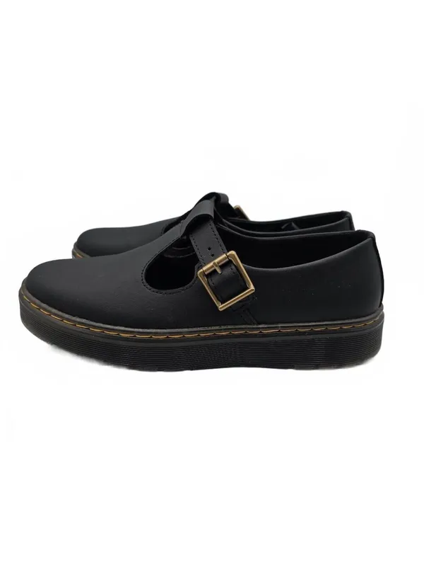Dr Martens Womens Zavala MJ Buckle Mary Jane Shoes Black Size 10 Platform Grunge - Image 4