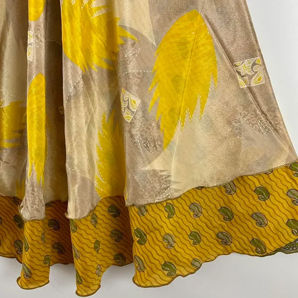 Reversible Maxi Wrap Skirt BINS900 - Image 3