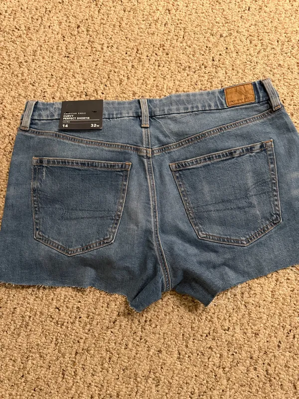American Eagle Curvy Low Rise Cut Off Shorts BRAND NEW NWT - Image 6