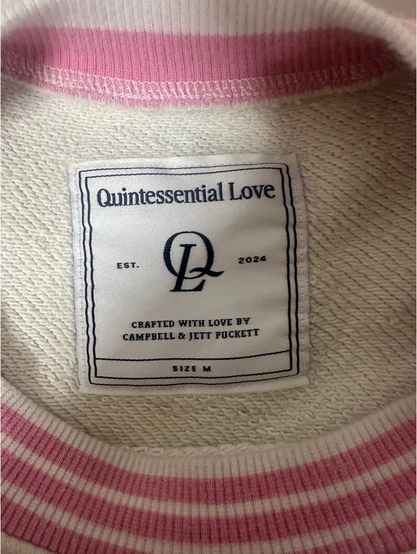 Quintessential Love crew neck White Size M - Image 5