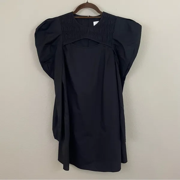 TUCKERNUCK Hyacinth House Black Keyhole Beckett Cocktail Party Mini Dress XS‎ - Image 4
