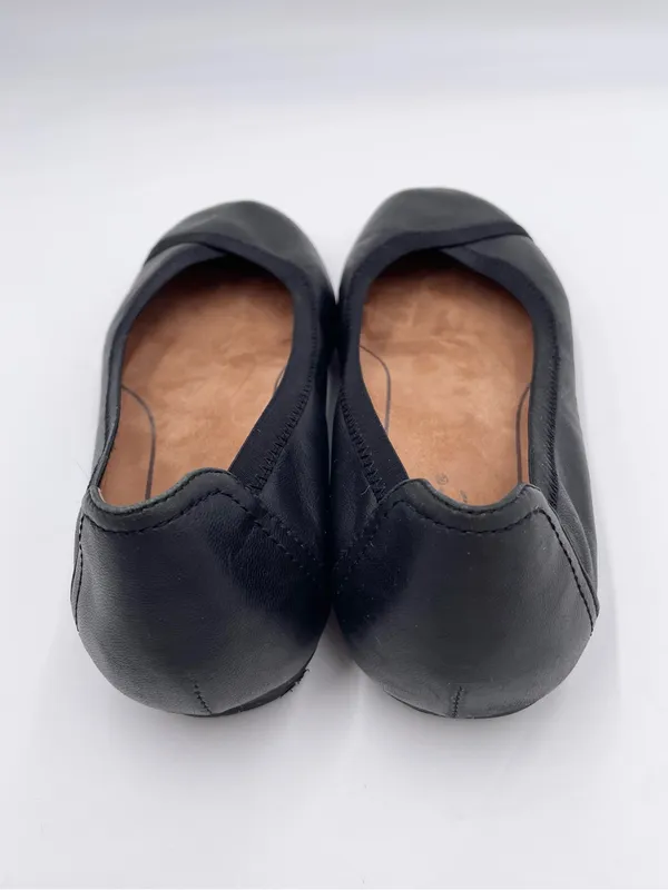 Vionic Caroll Ballet Flats Women's Size 6.5 Black Leather Comfort Shoes Chic - Image 6