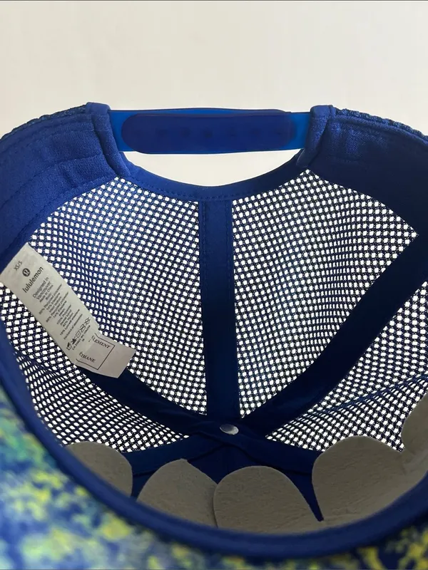 lululemon athletica Seawheeze 1/2 Marathon Race Royal Blue Mesh Trucker Hat - Image 8