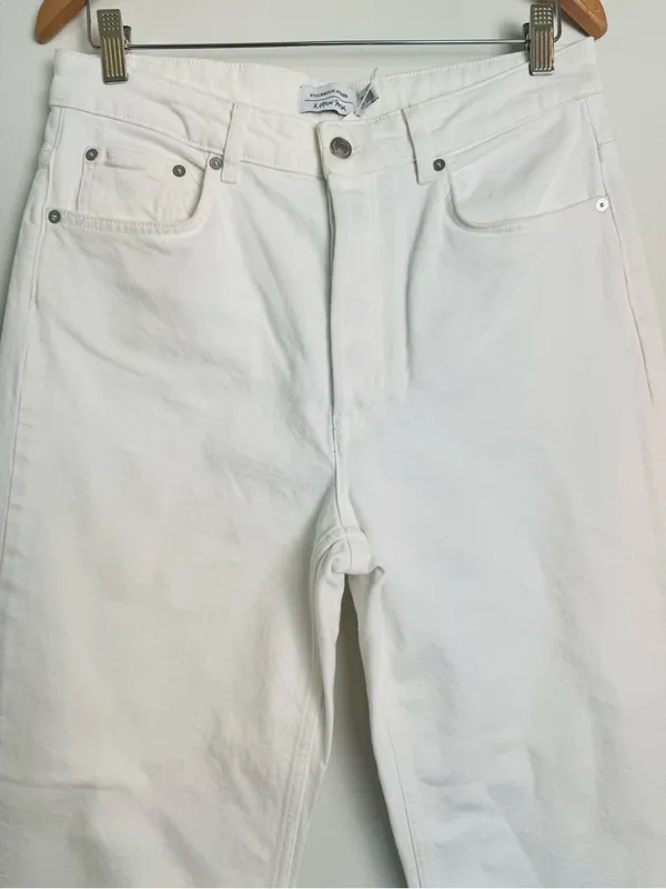 & Other Stories White Straight-Leg Jeans - Image 4