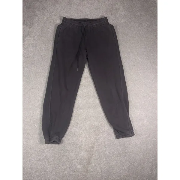 aerie dark gray joggers oversized small - Image 2