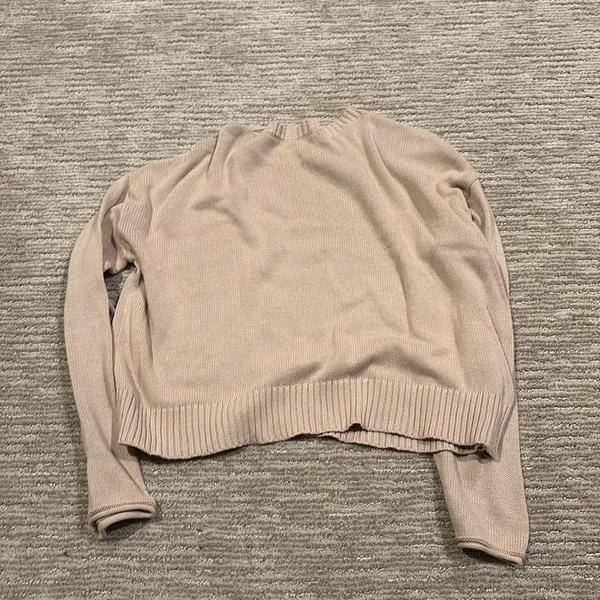 Z Supply Tan Sweater with Star Accents - Image 2