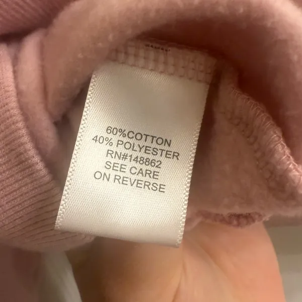 Torrid Pink Colorblock Valentine Cozy Fleece Relaxed Hoodie Sweatshirt - size 2 - Image 7