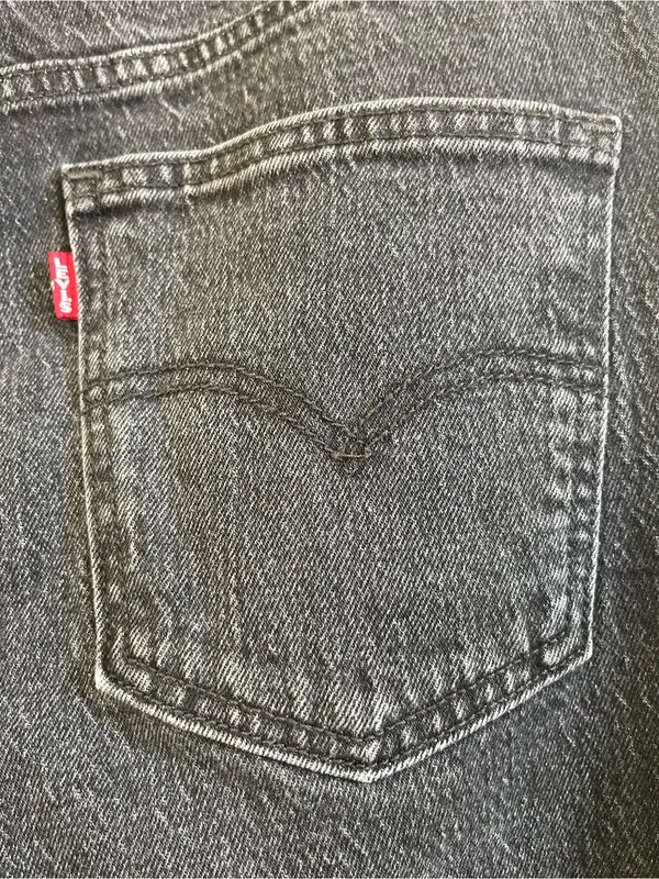 Women’s Levi’s Premium 70s High Flare Jeans Faded Black Size 28 - Image 7