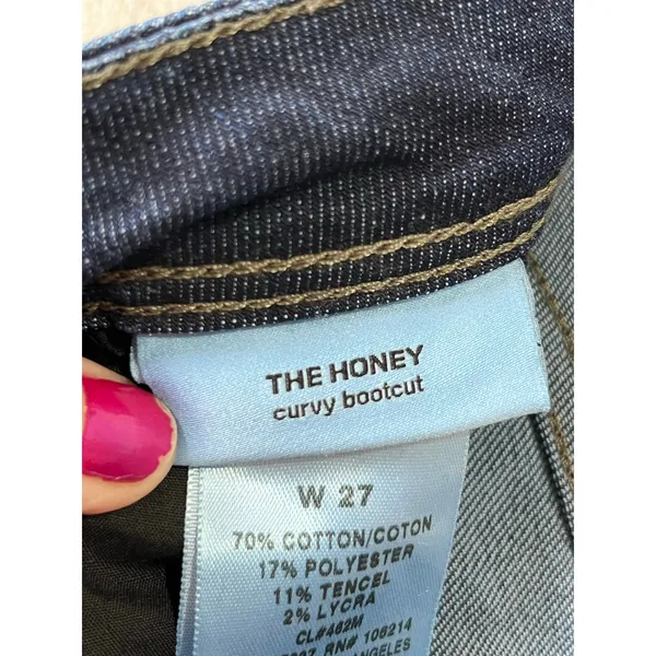 Joe's‎ Jeans The Honey Curvy Bootcut Jeans Women's 27 Dark Wash Mid Rise Stretch - Image 7
