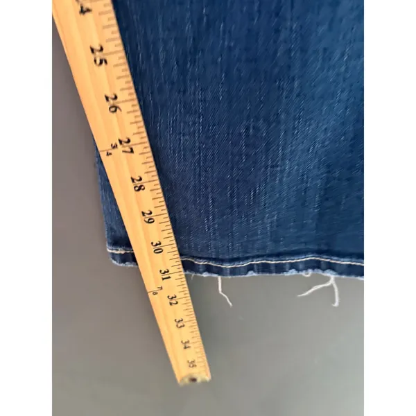 BKE Sabrina‎ Bootcut Jeans Womens 28 Tall Medium Wash Low Rise Denim Buckle - Image 6