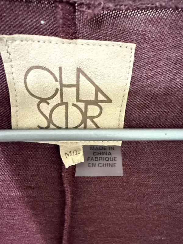 CHASER OVERSIZED M/L Plum Jacket. - Image 4